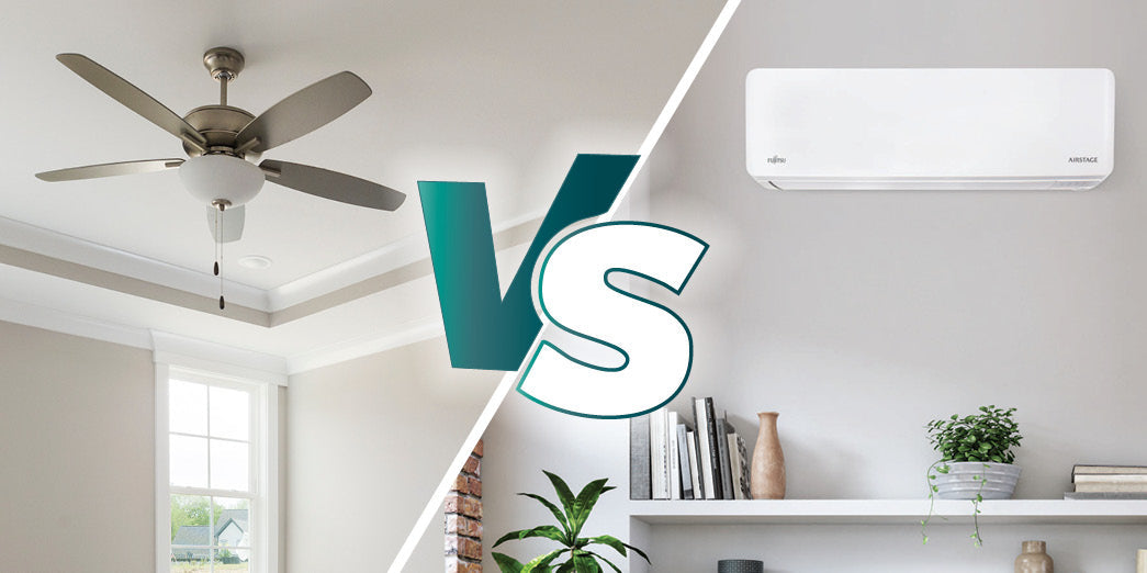 The Heat is On! The Ceiling Fan Vs The Air Conditioner