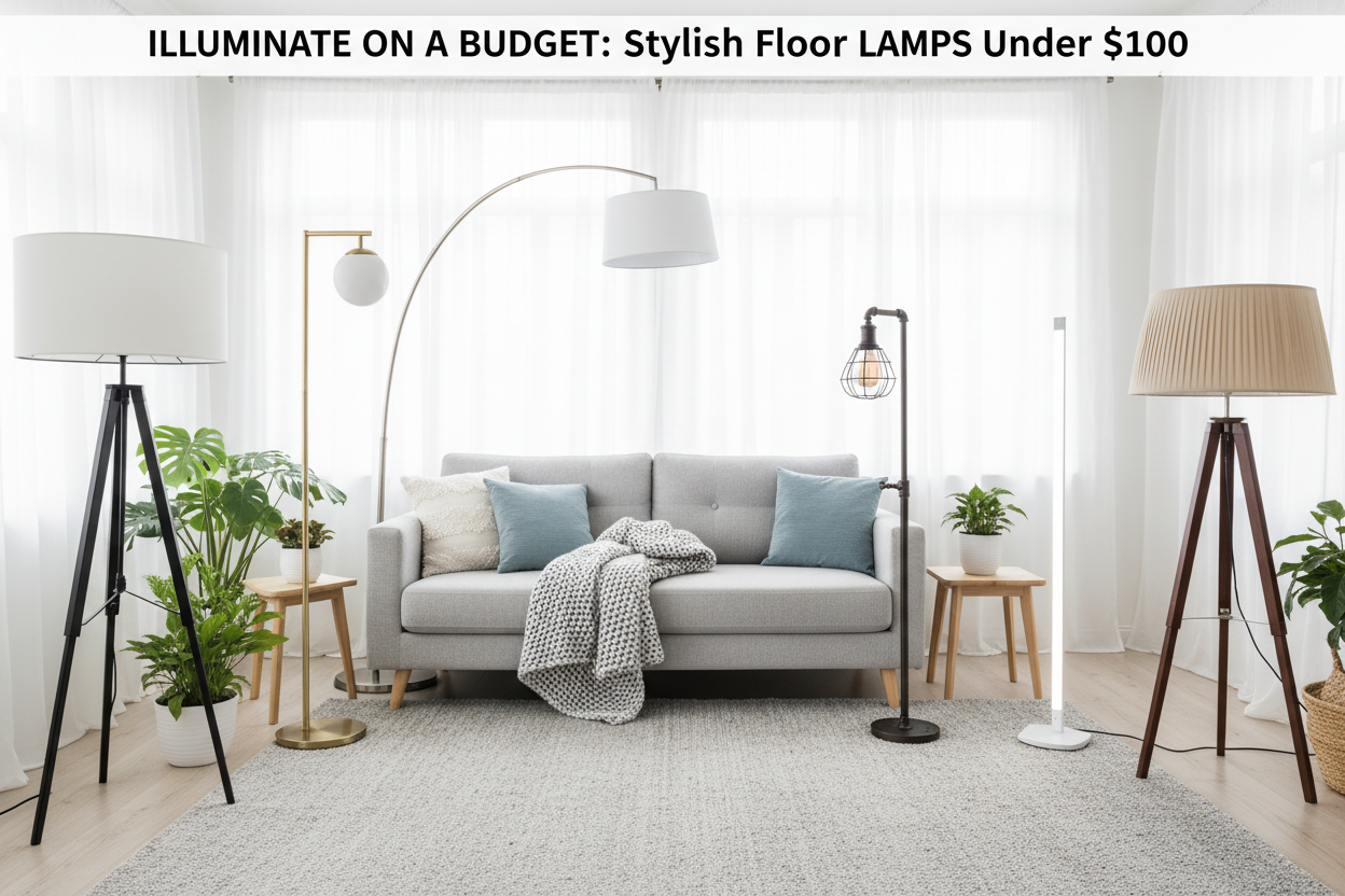 Budget-Friendly Floor Lamps Under $100
