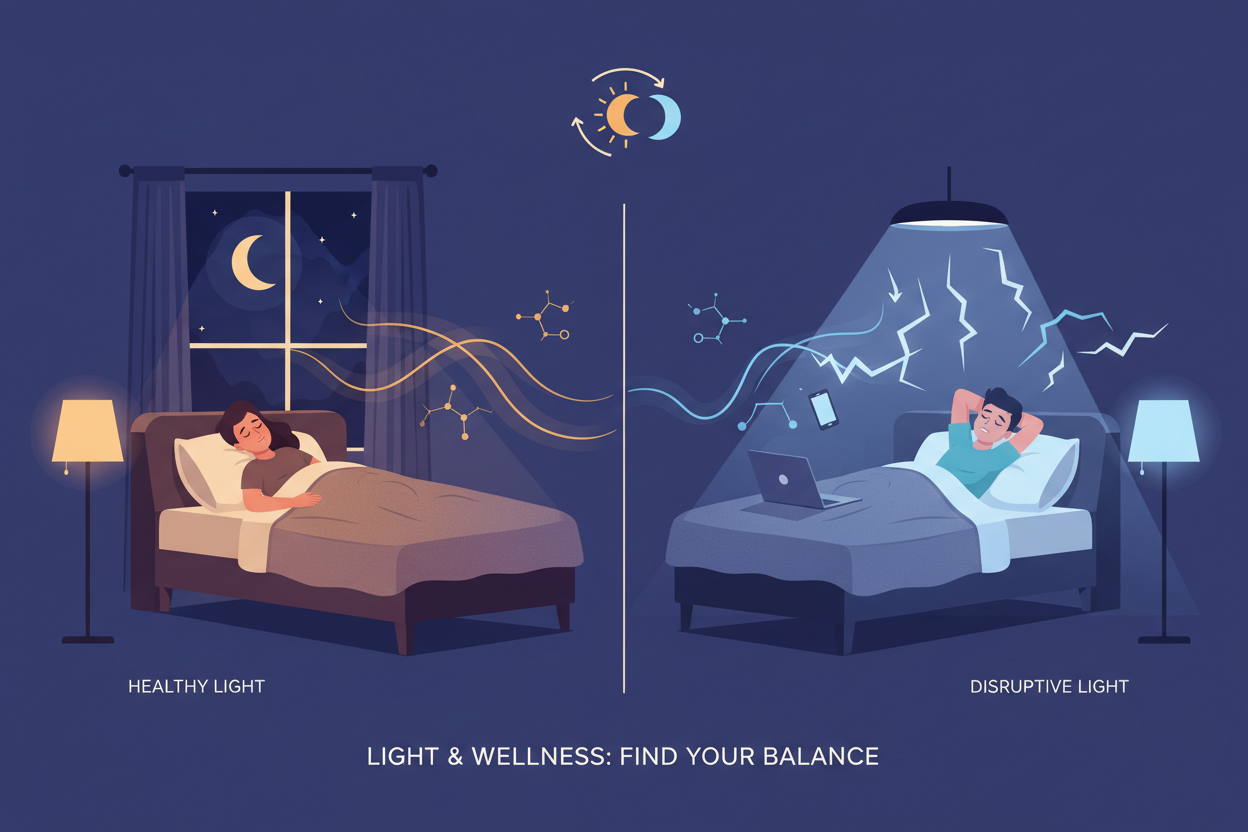 The Effects of Lighting on Our Sleeping Patterns & Health