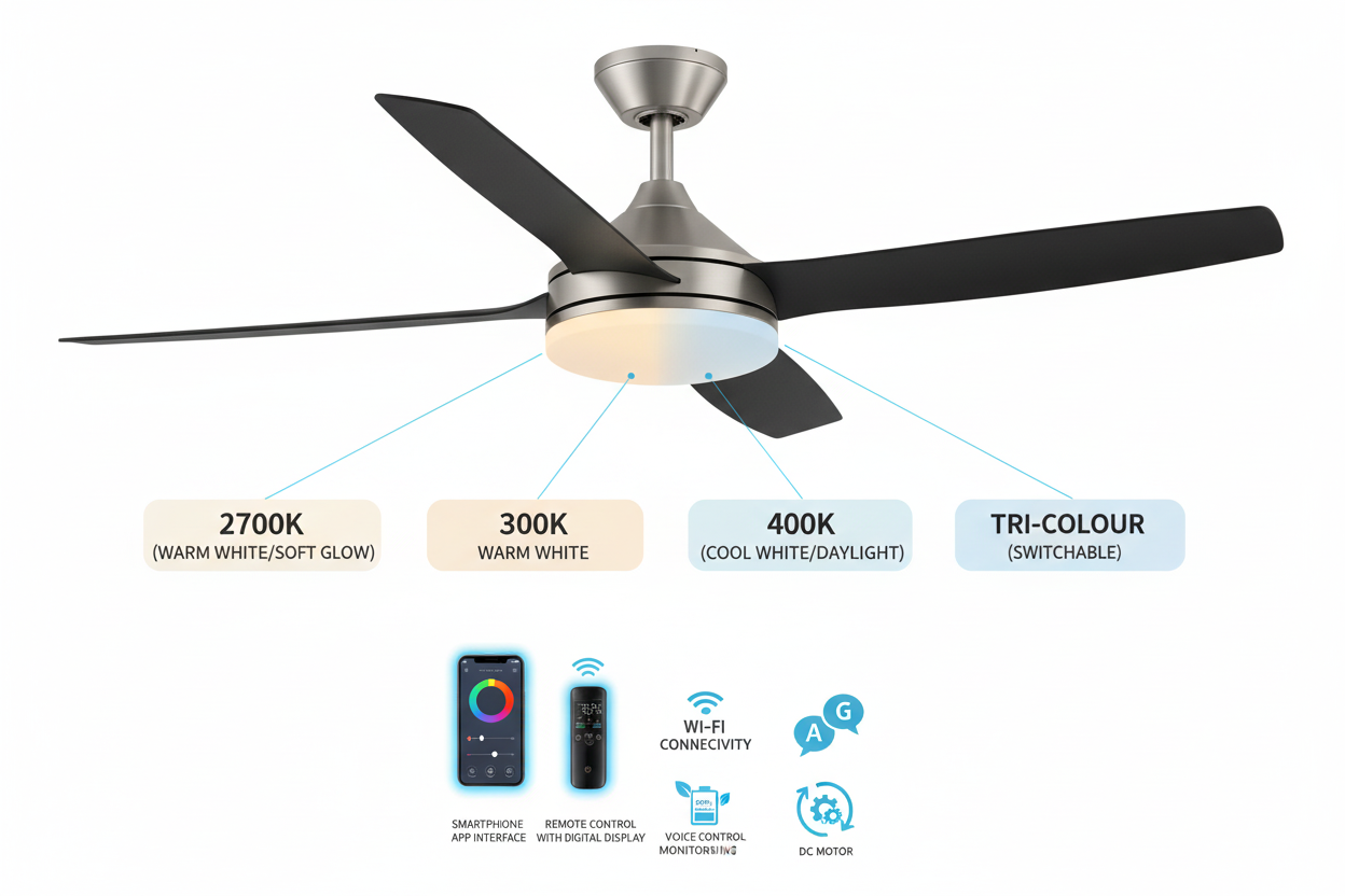 The Latest Innovative Technology Features in Ceiling Fan Design