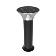 1.5W LED Solar Tri-colour Weatherproof Black Bollard