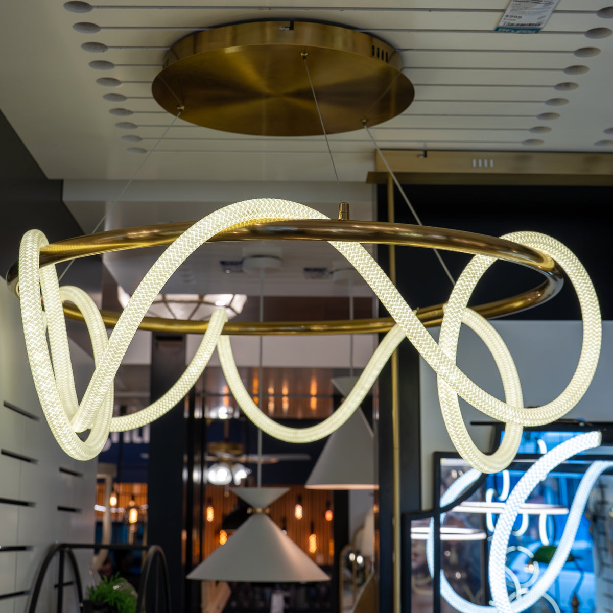 Roparo Rope Pendant Light - 800mm