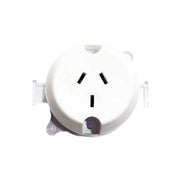 10 Amp Single Surface Socket Outlet Plug Base
