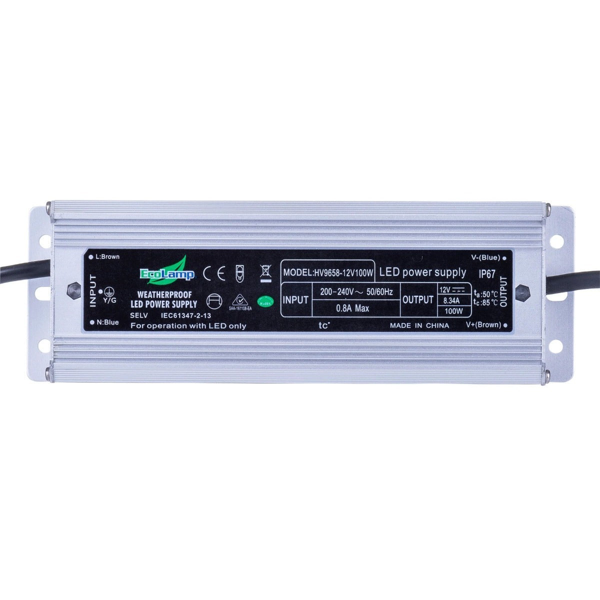 100W 24V DC Weatherproof LED Driver