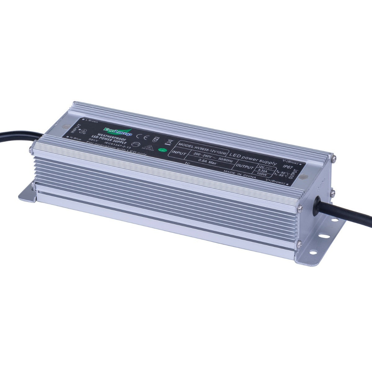100W 24V DC Weatherproof LED Driver