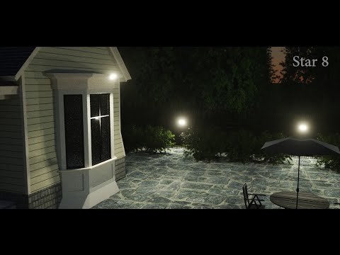 10W LED Outdoor Solar Wall Light with Motion Sensor