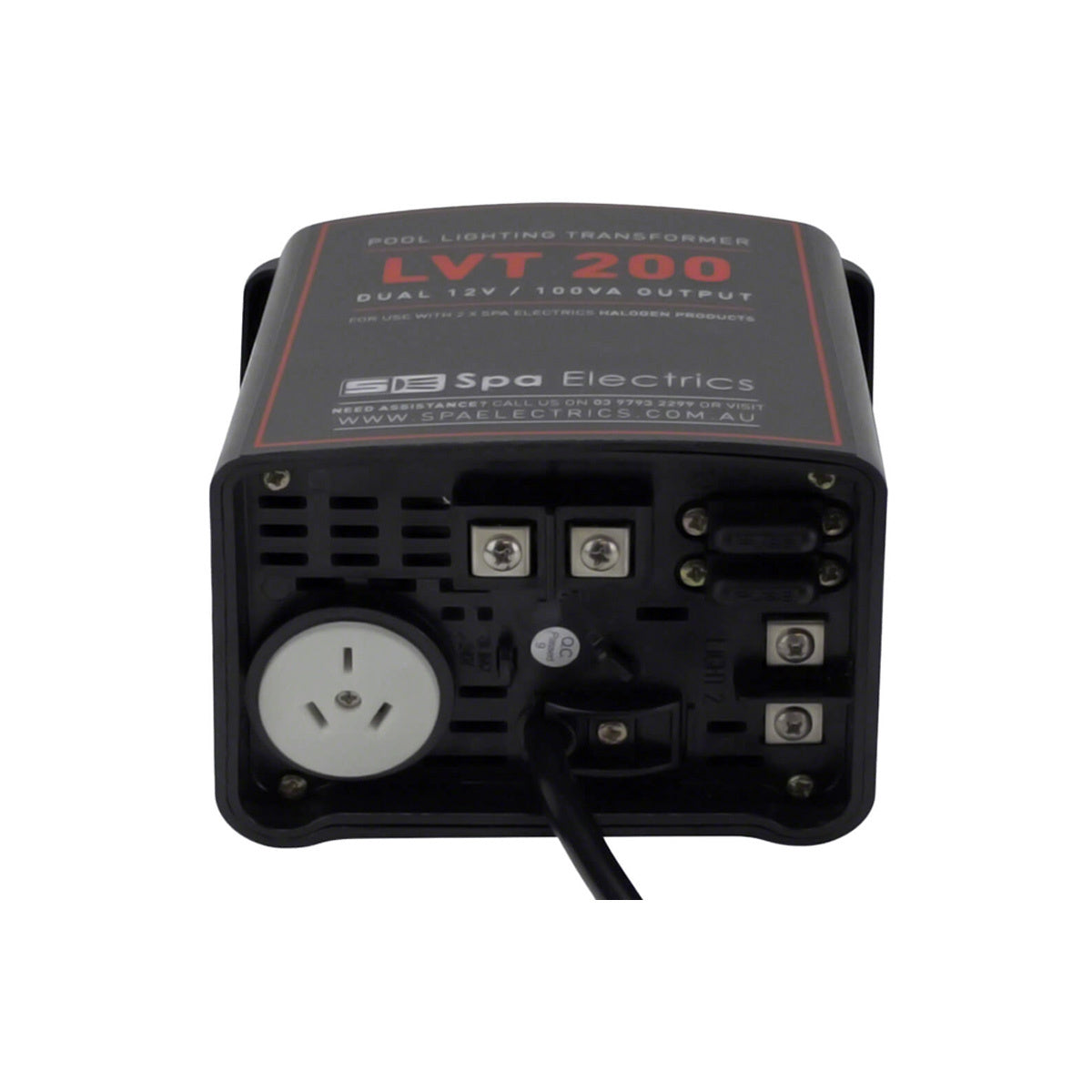 12V AC 200W Dual Halogen Pool Light Transformer