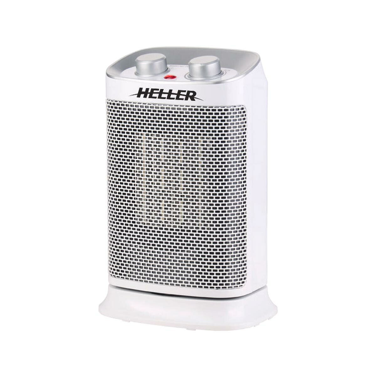 1500W Ceramic Oscillating Fan Heater - White