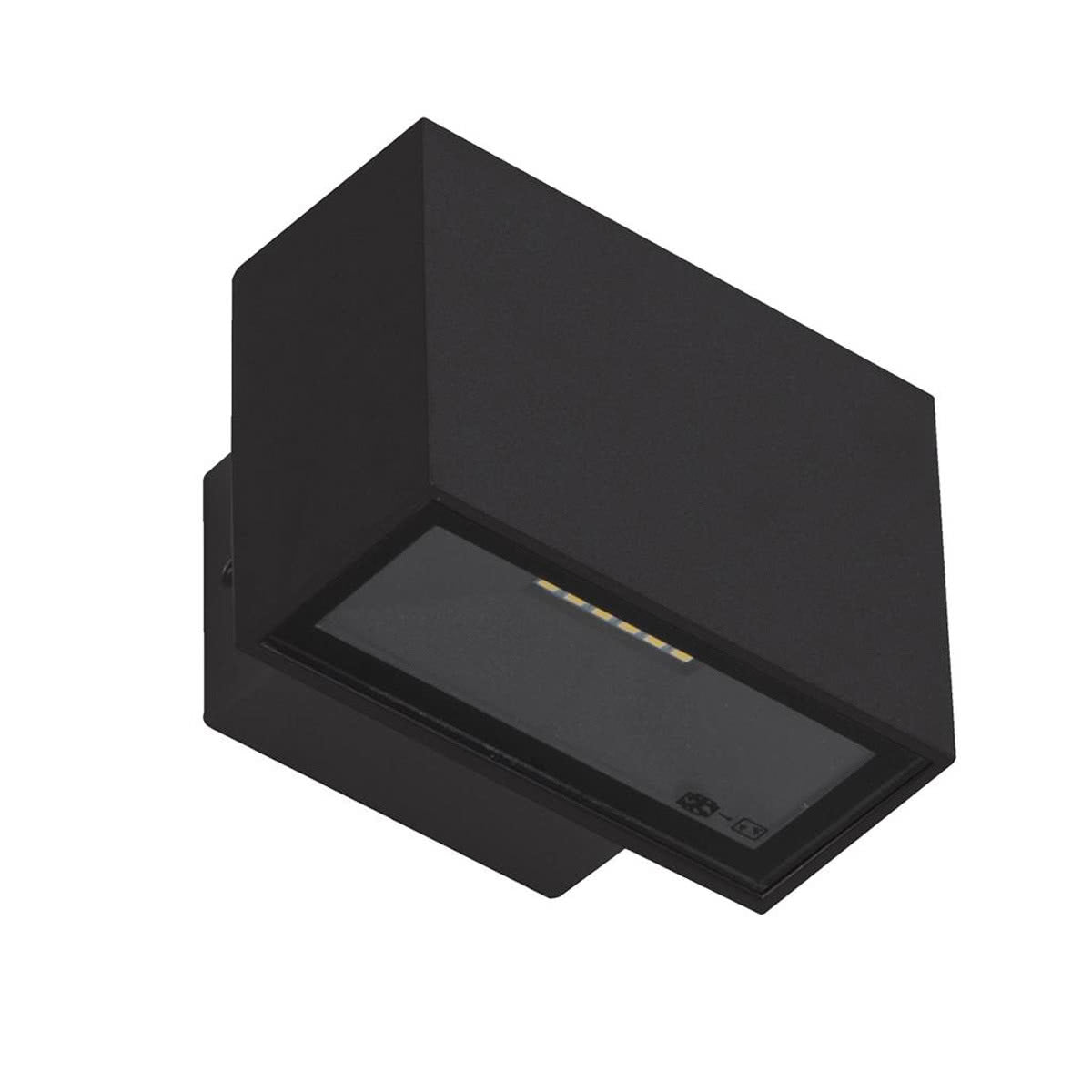 Block 6W LED Up & Down Outdoor Wall Light