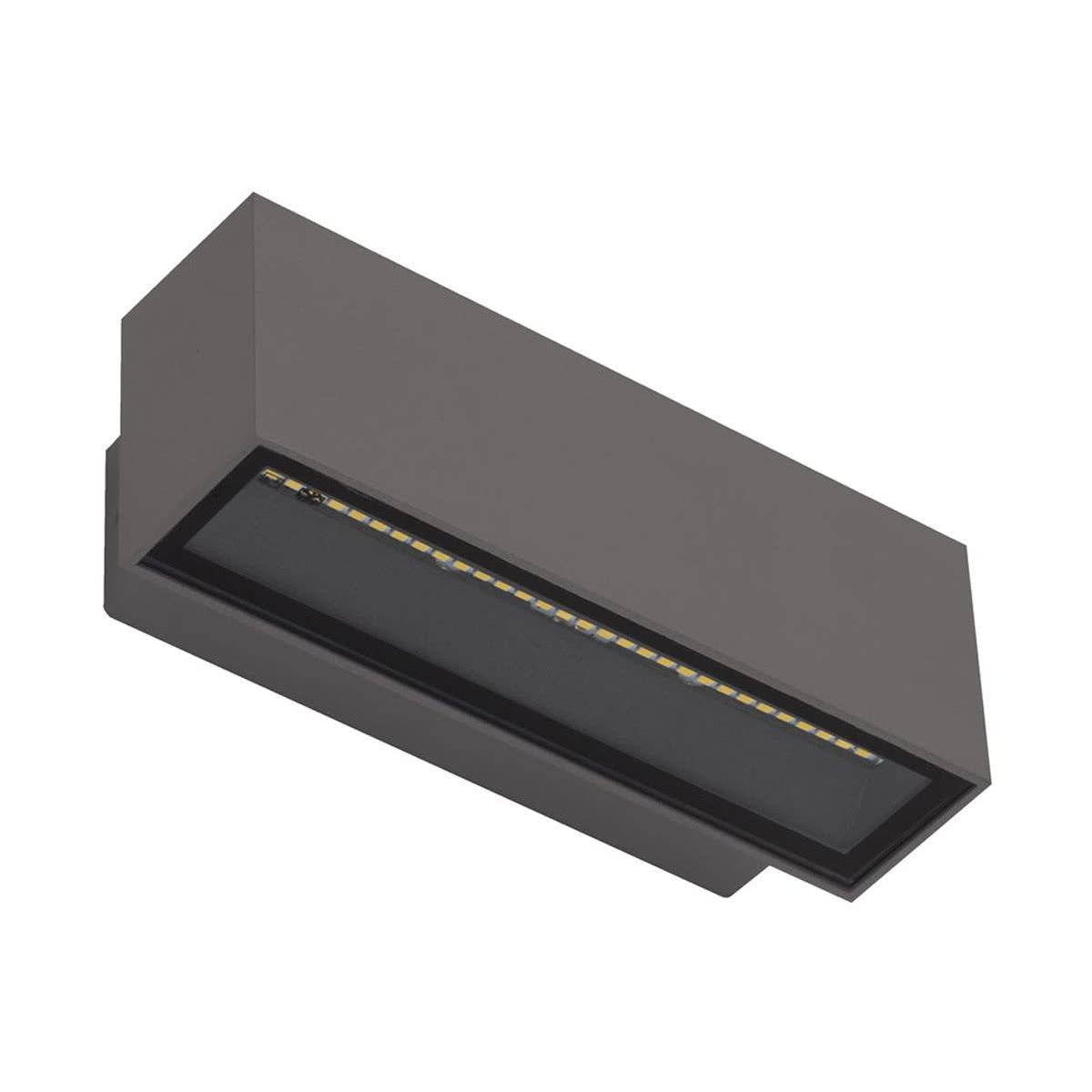 Block 6W LED Up & Down Outdoor Wall Light