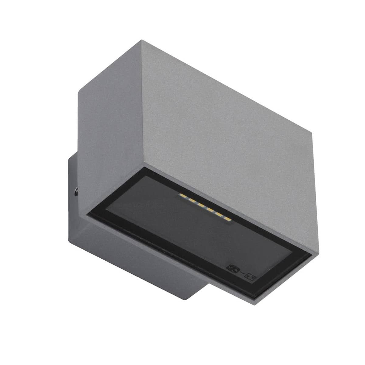 Block 6W LED Up & Down Outdoor Wall Light