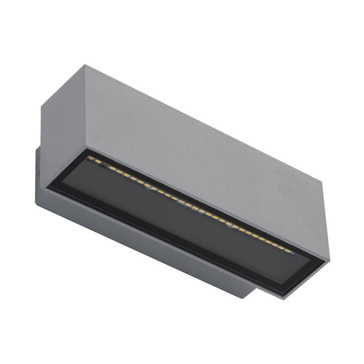 Block 6W LED Up & Down Outdoor Wall Light
