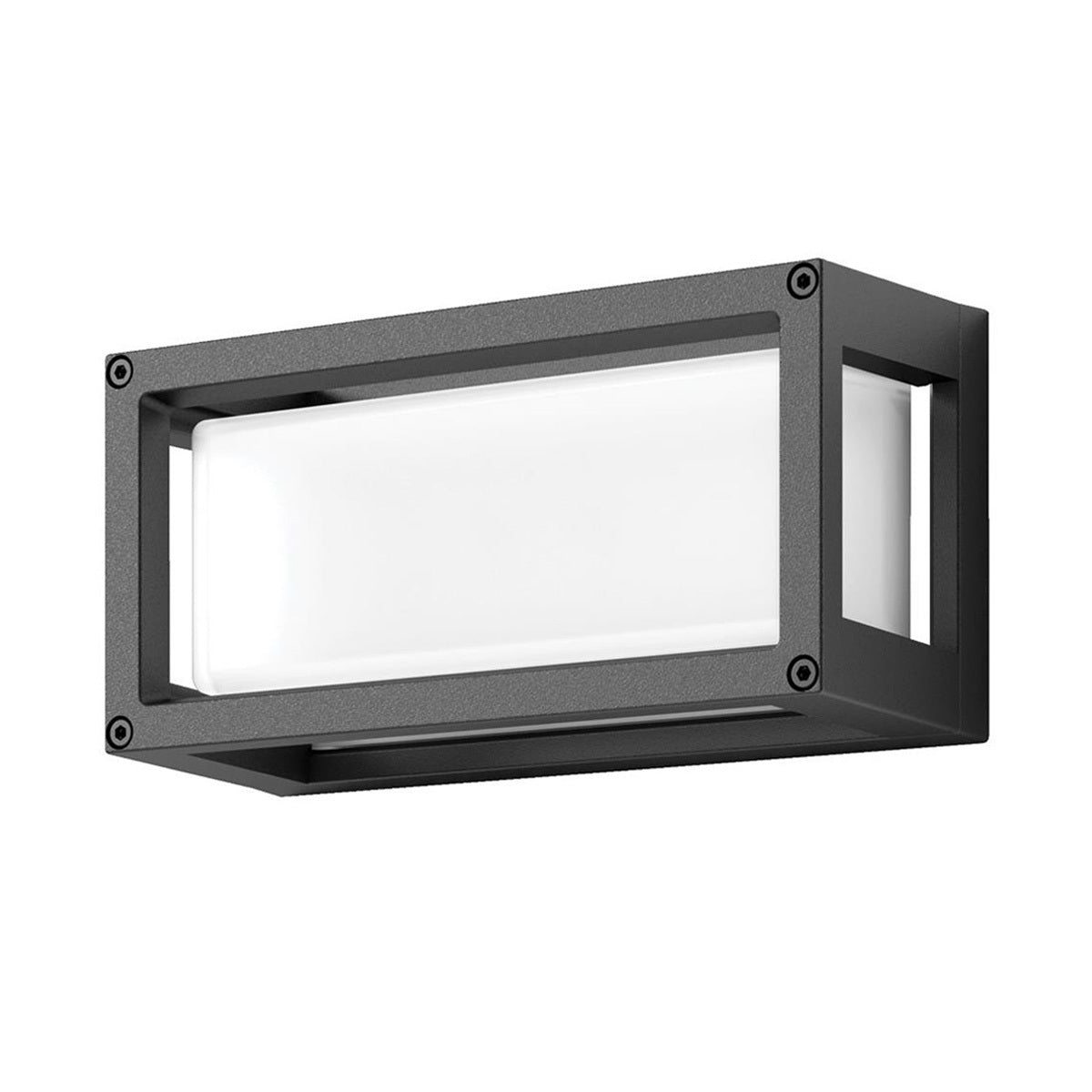 York 7W LED Rectangle Outdoor Wall Light