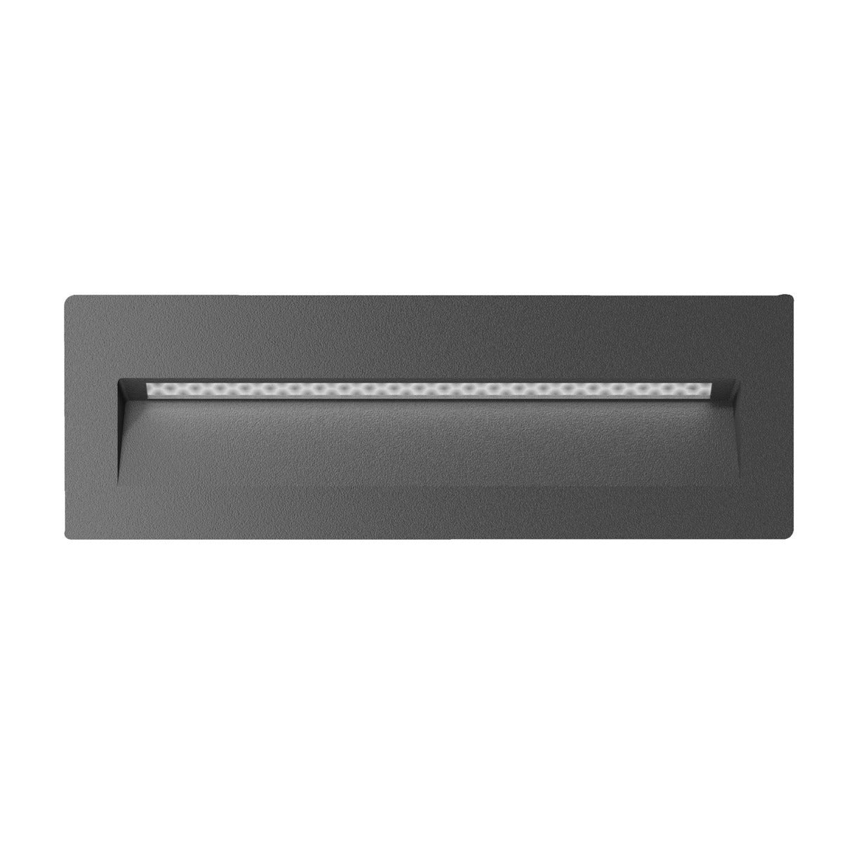Domus Zac IP65 Rectangular Recessed LED Step Light - 8W
