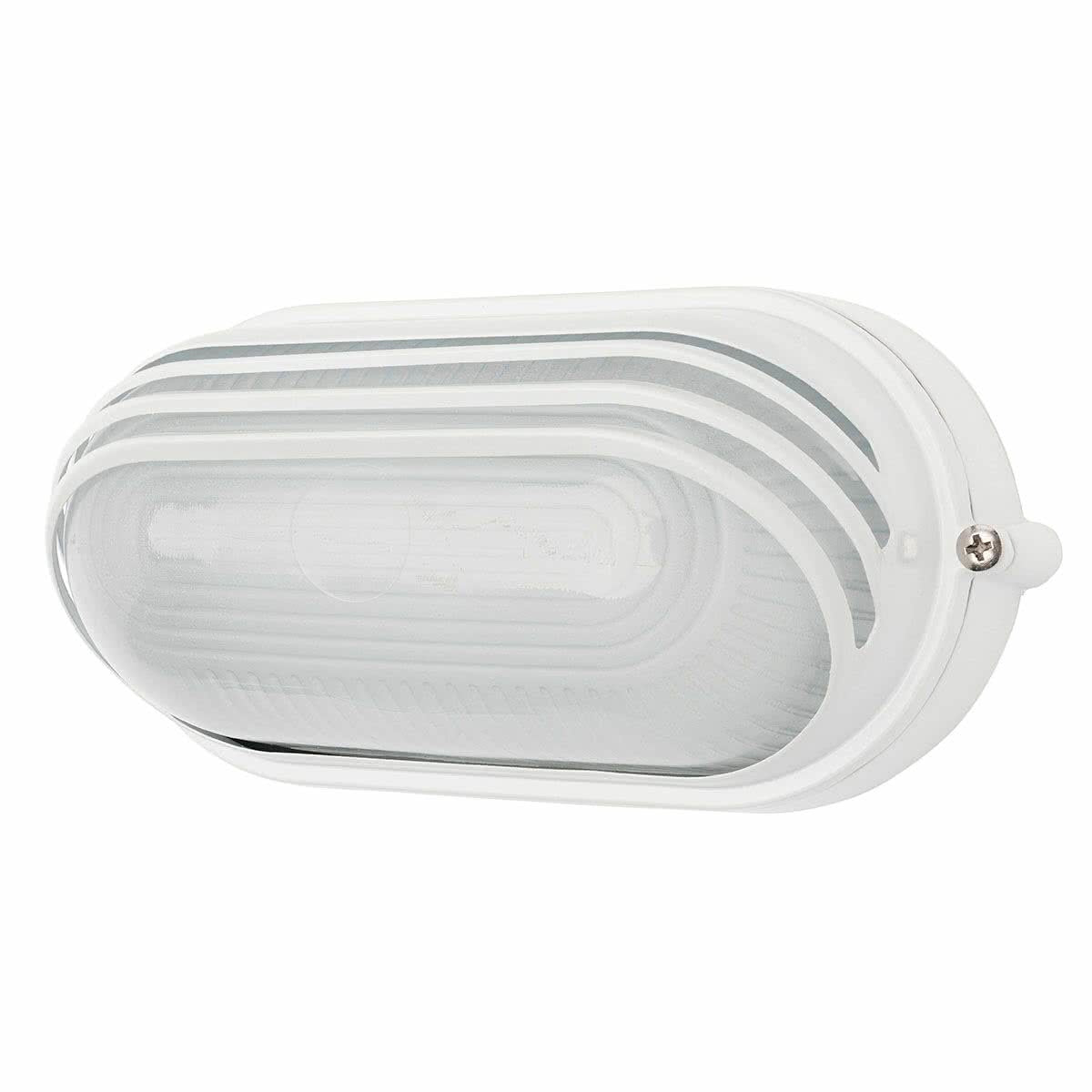 Essex Outdoor Oval Louvered Bunker Light IP54