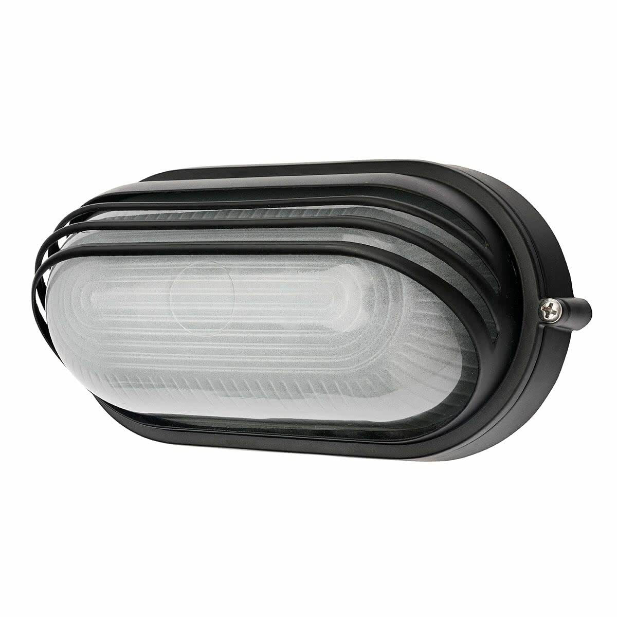 Essex Outdoor Oval Louvered Bunker Light IP54