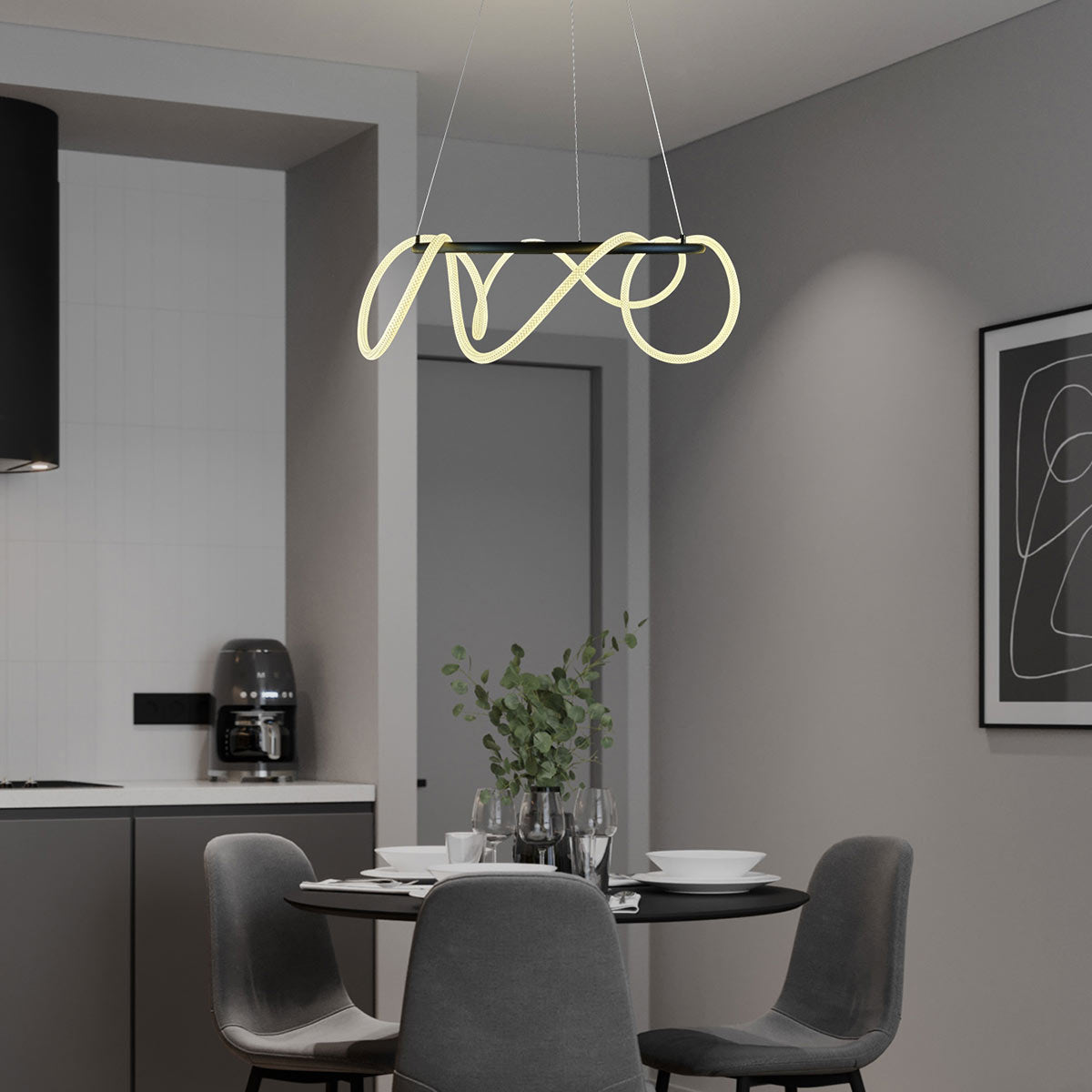 Roparo Rope Pendant Light - 800mm