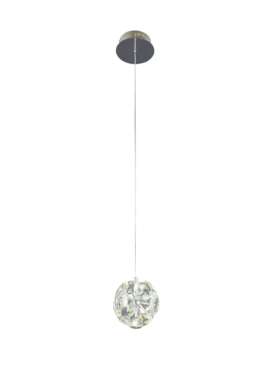 Astrid Crystal Floral Pendant Light - 150mm Dimmable