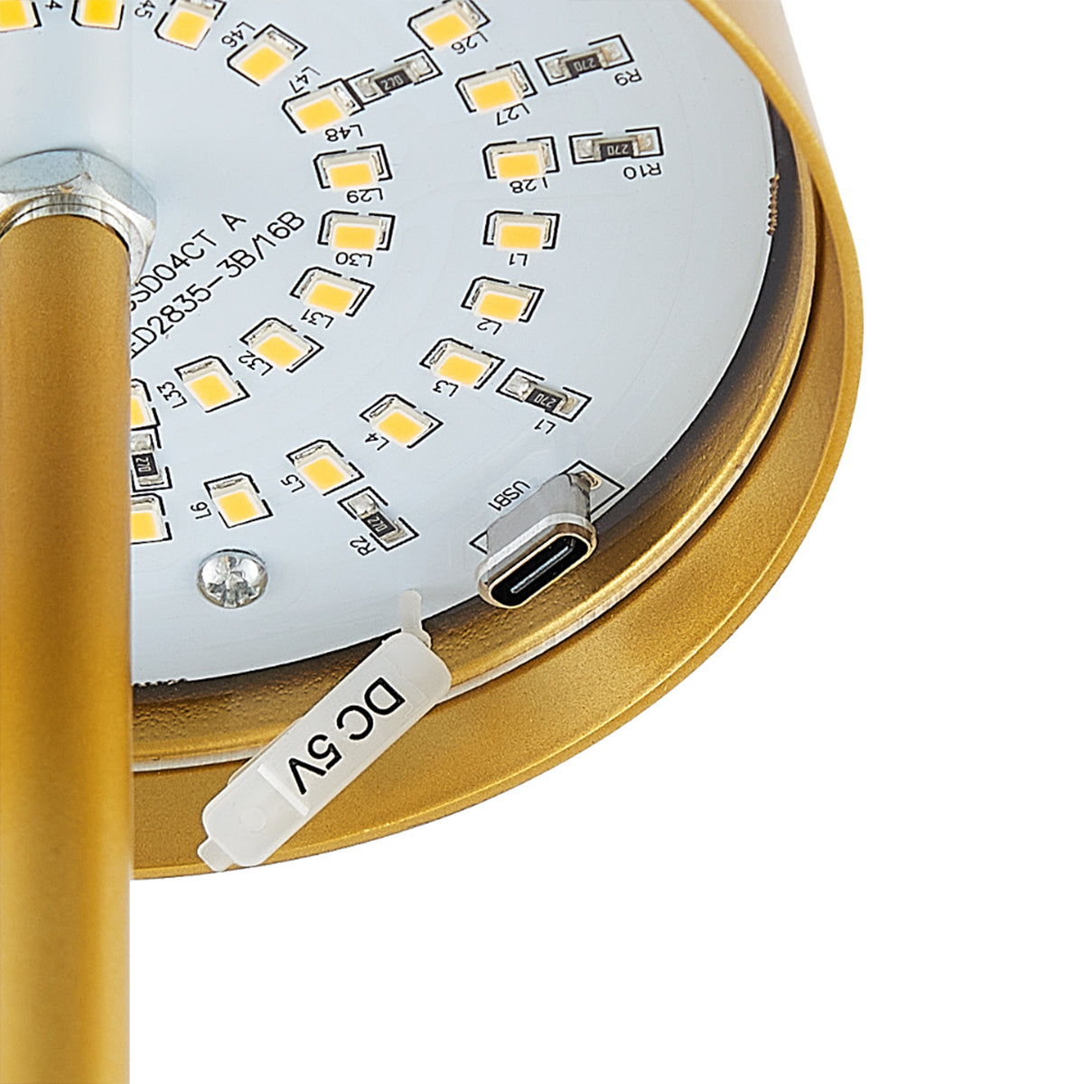 Clio Rechargeable LED Table Lamp with Touch Control