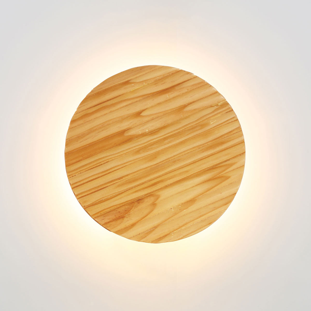 Backlit Wall Sconce - Natural -  250mm - Dot