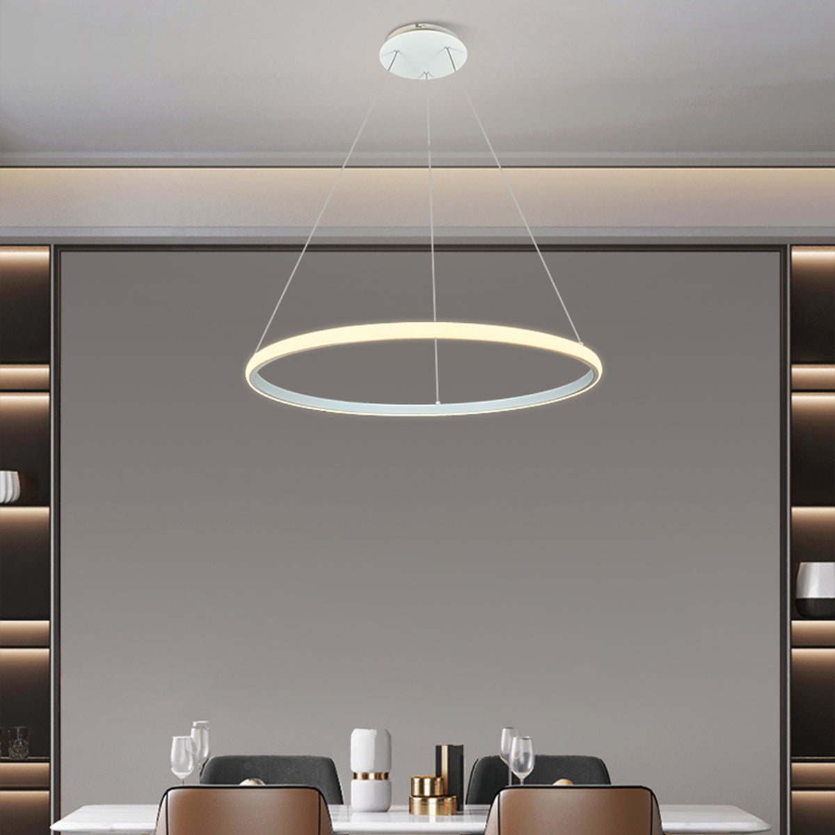 Marcello Small Ring Pendant LED Light