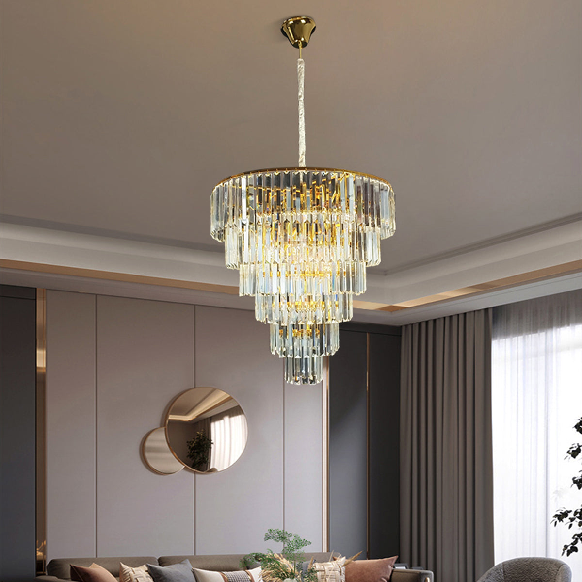 Marinello Crystal Chandelier with 10 Lights