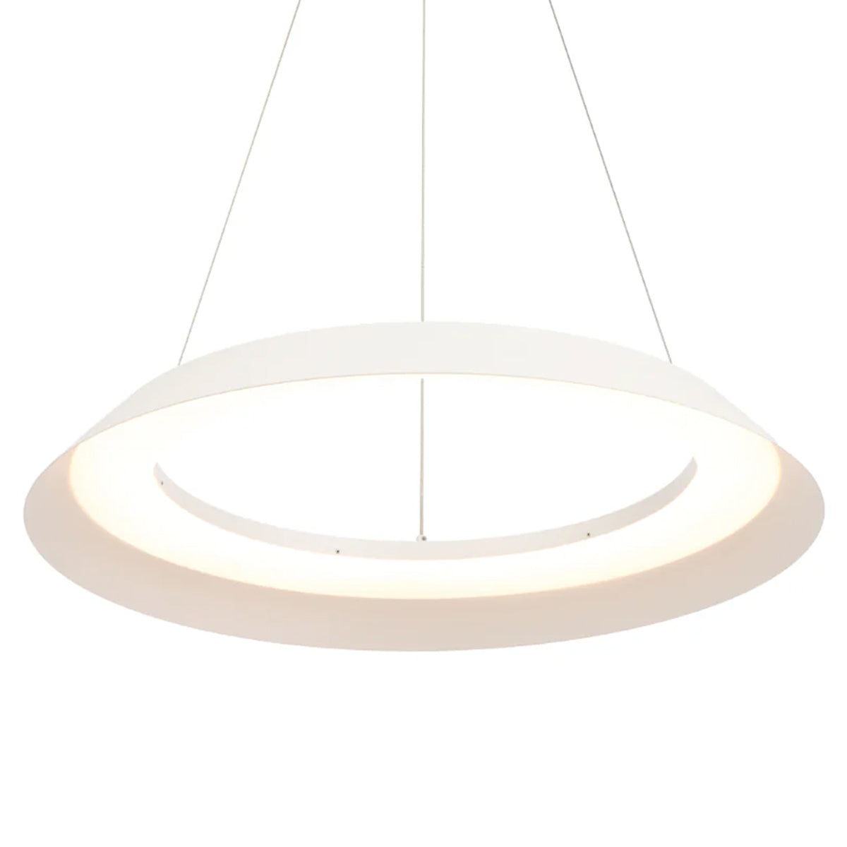 Hovin Minimalist LED Ring Pendant Light  with Remote - 430mm