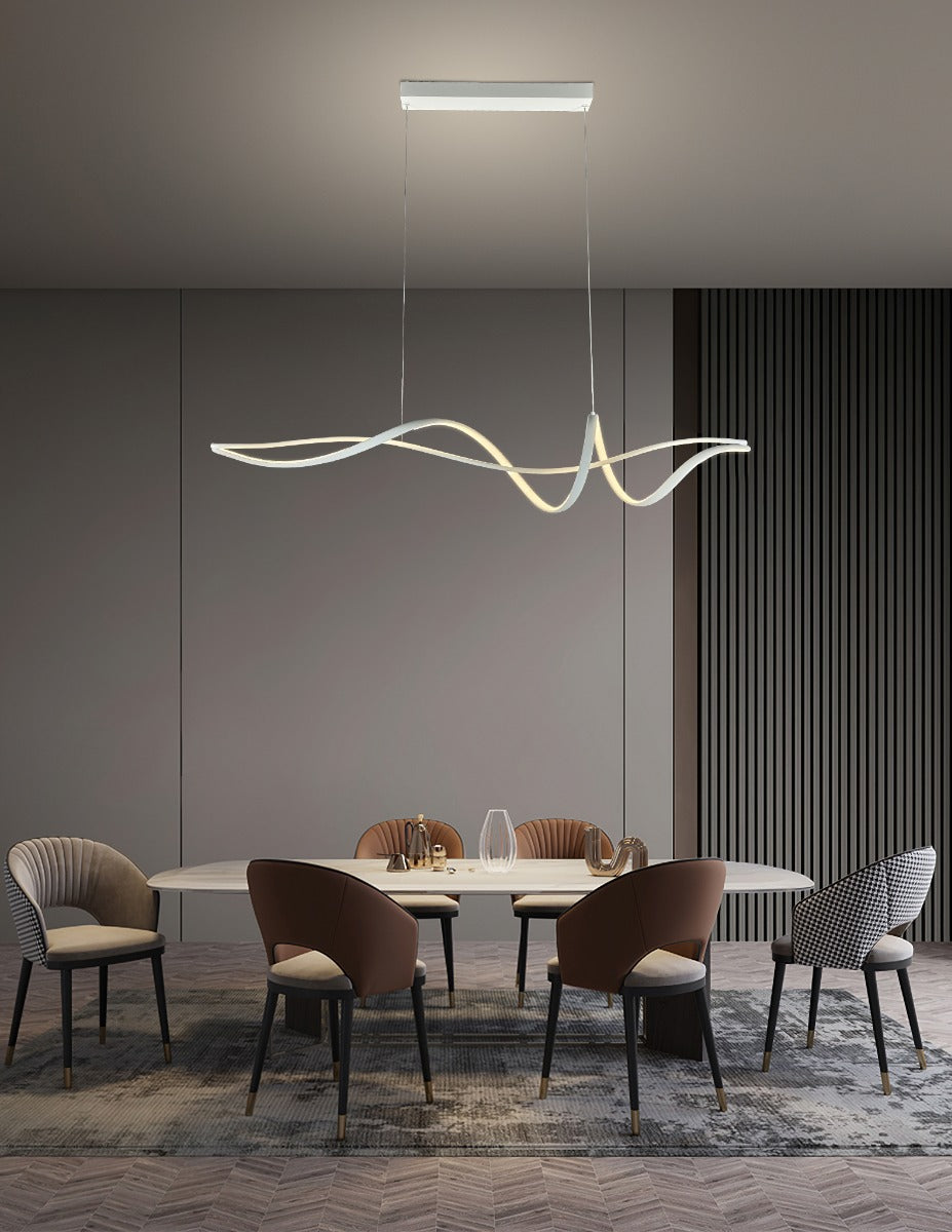 Bocchio Spiral Pendant Light 1200mm