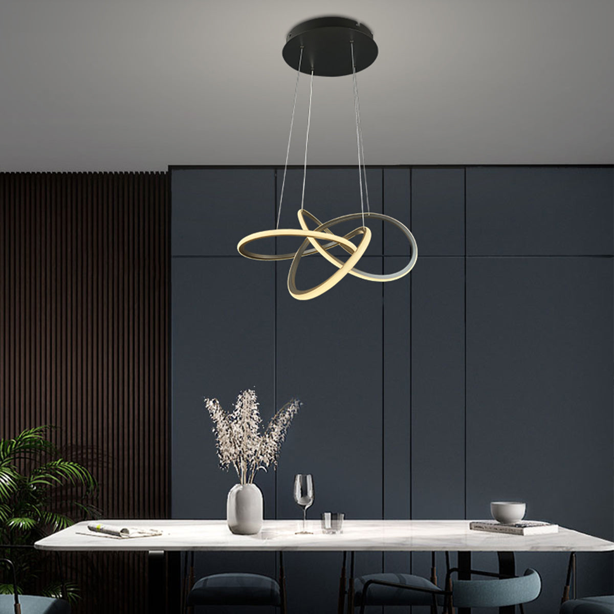 Meteora Infinity Intertwined Pendant Light 1000mm