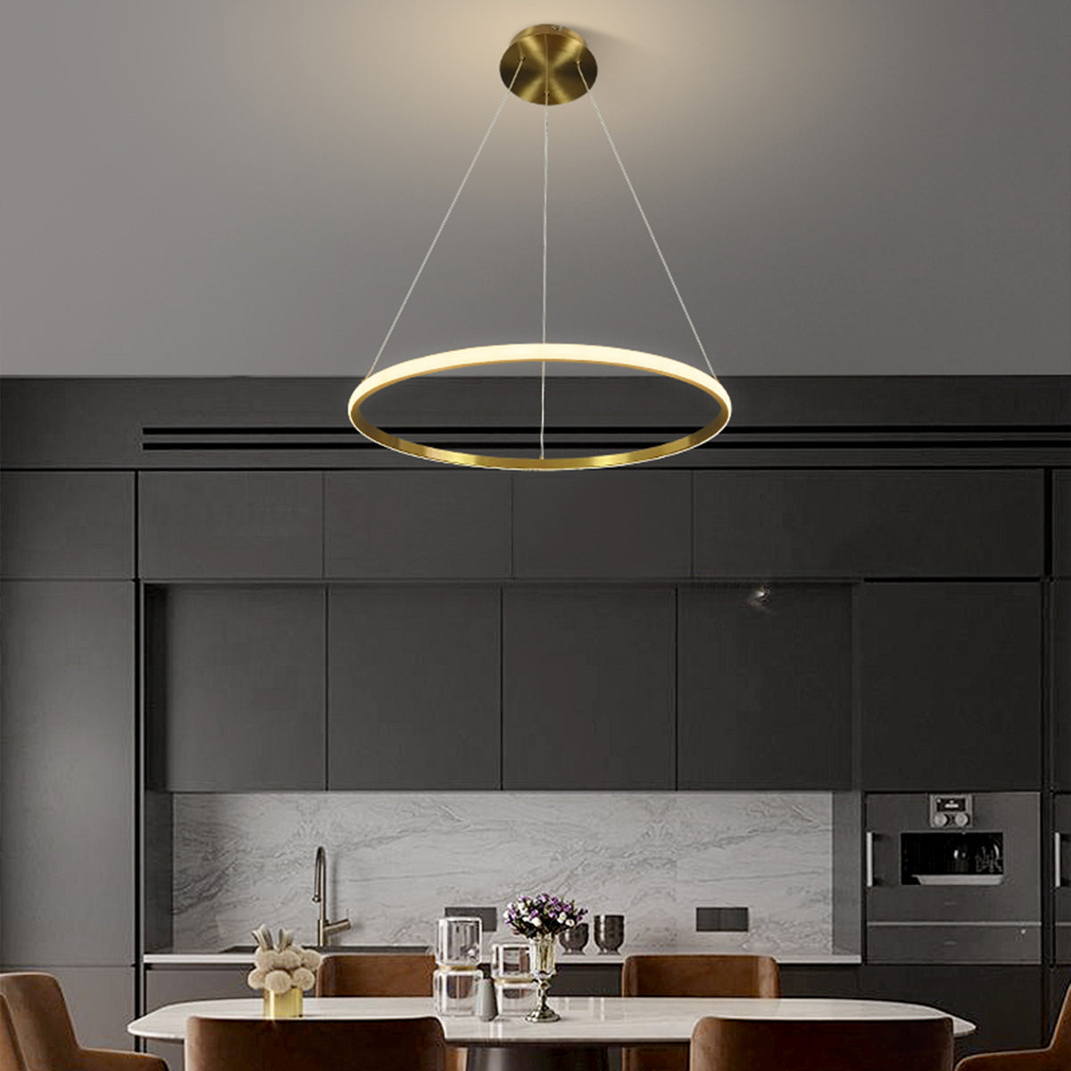 Marcello Small Ring Pendant LED Light