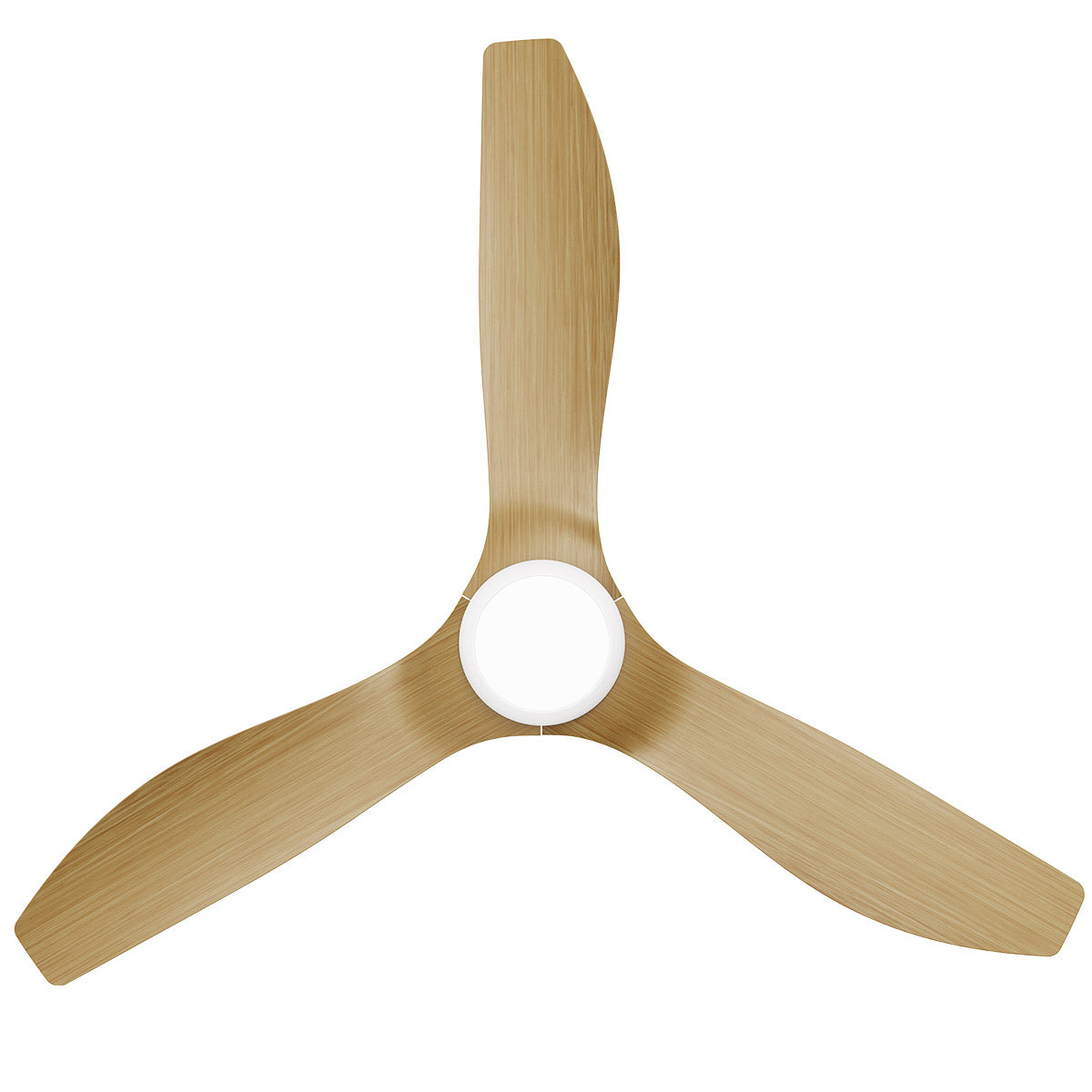 Ares 52" Low Profile Smart DC Ceiling Fan with LED Light & Remote