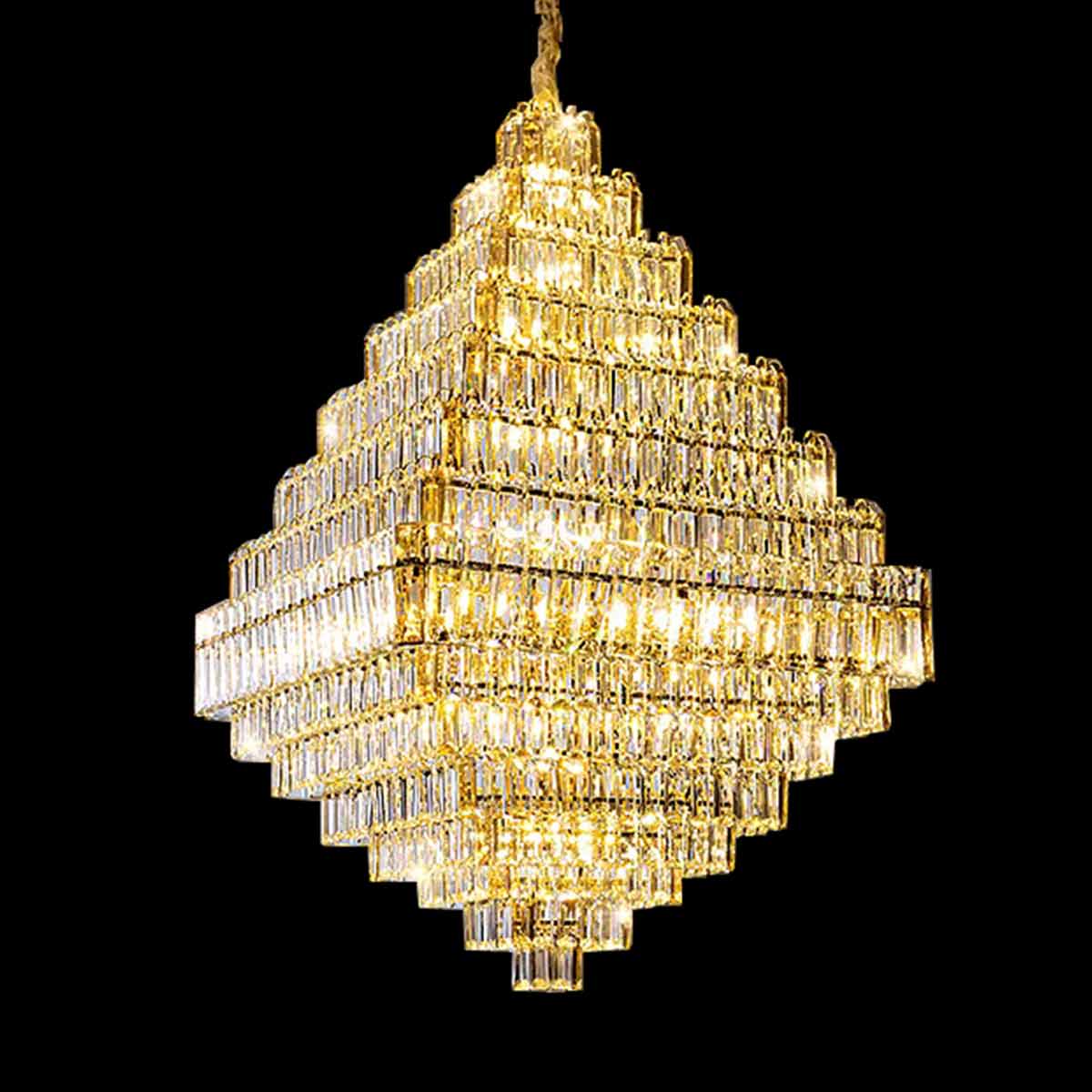 Milano Crystal Chandelier with 30 Lights