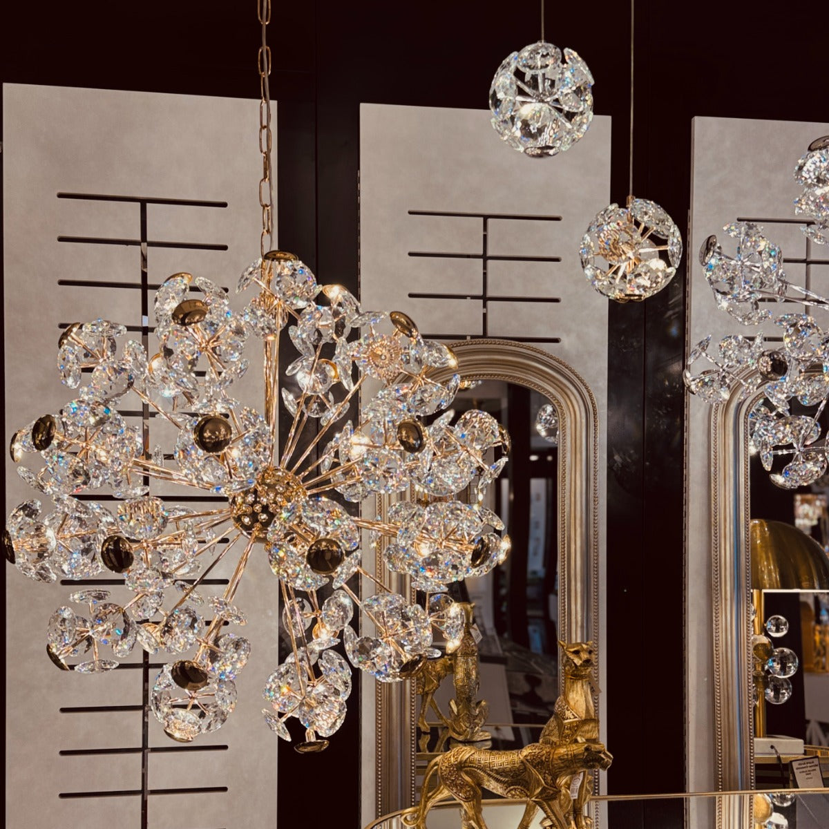 Astrid Crystal Floral Pendant Light - 150mm Dimmable