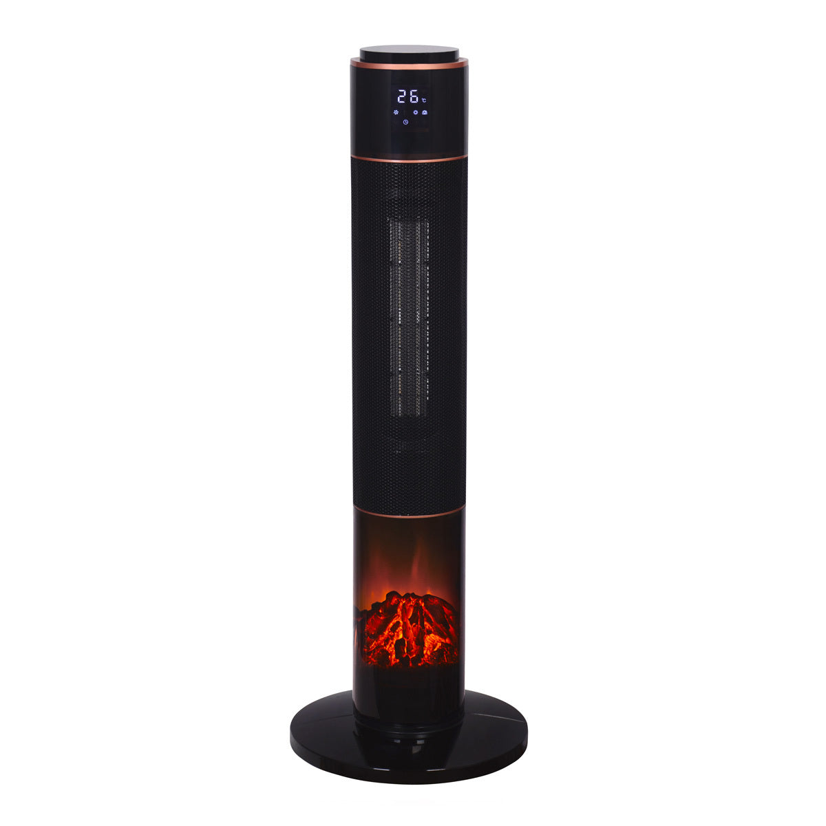 2000W Ceramic Oscillating Fan Tower Heater & Cooler