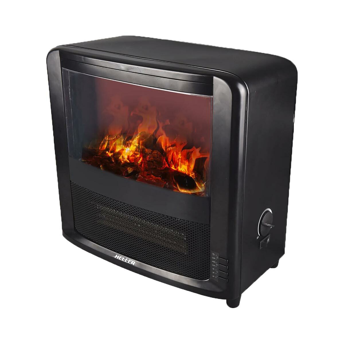 2000W Electric Fireplace Heater with Fan Assist