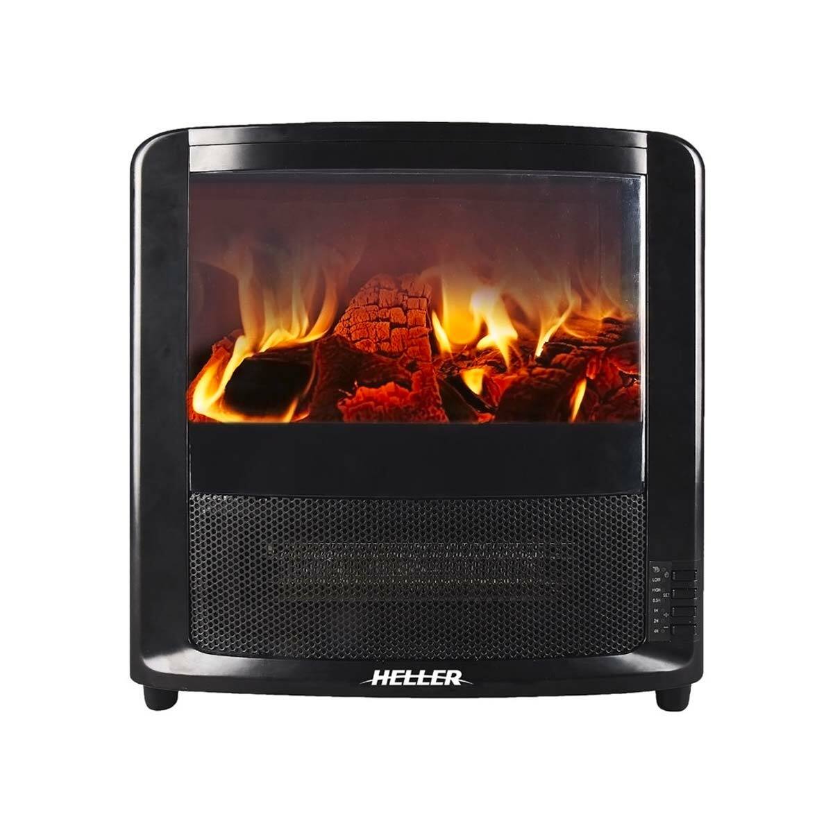 2000W Electric Fireplace Heater with Fan Assist