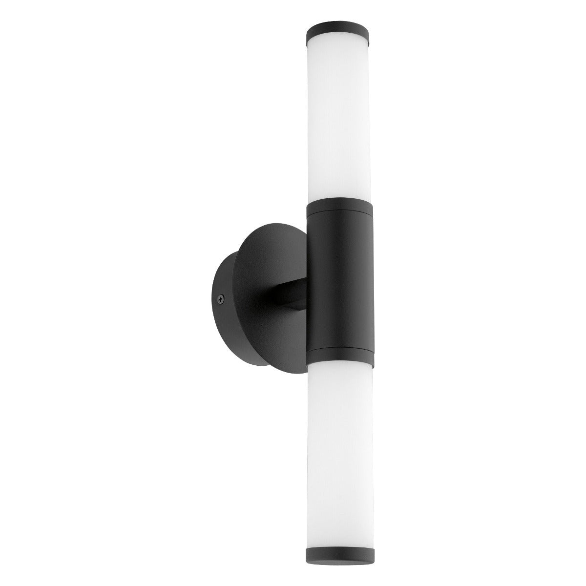 Palmera 1 9W LED Vanity Wall Light with Matt Opal Glass