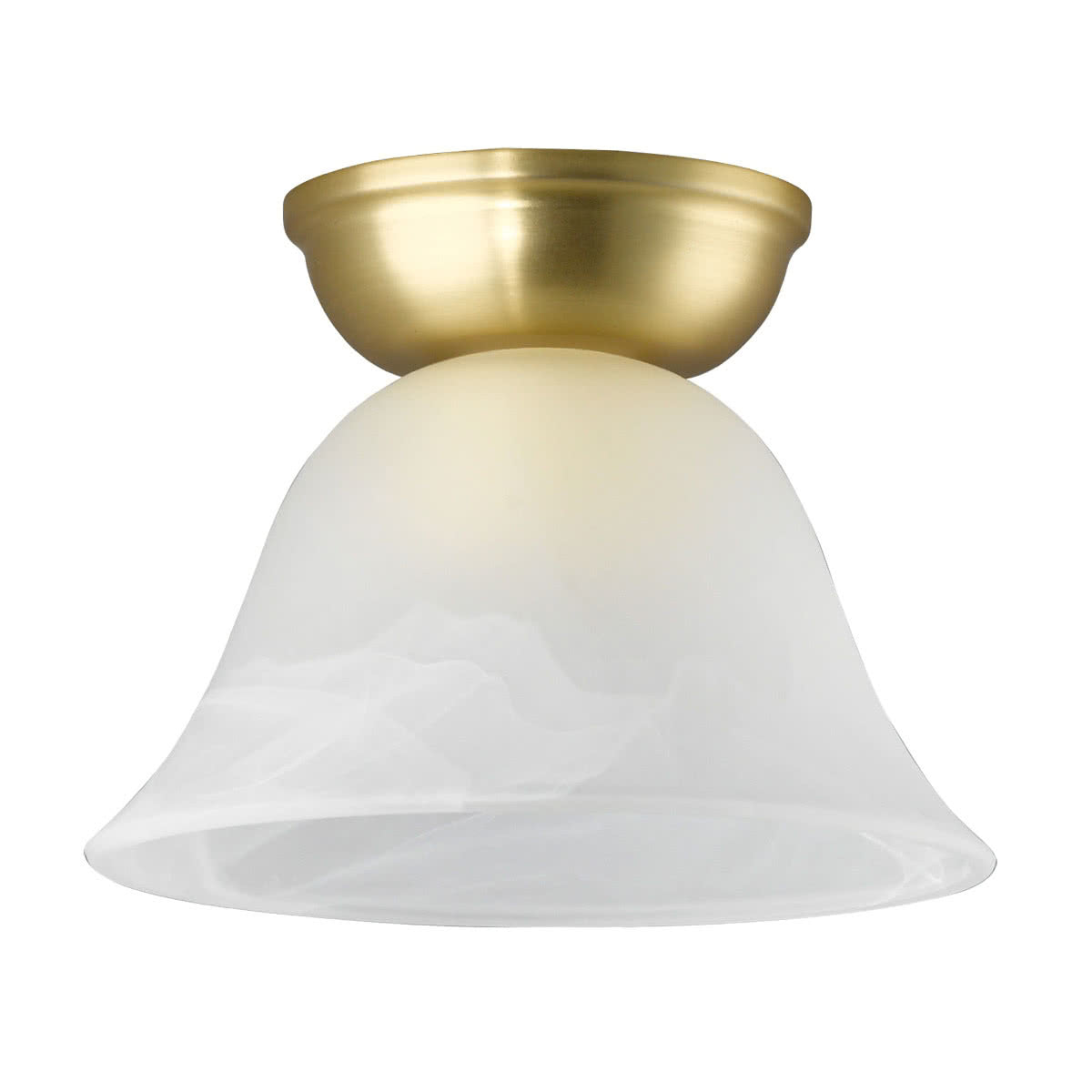 Murcia Small Alabaster Glass Batten Fix Lighting Shade