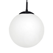 Rondo 200mm Pendant Light with Opal Glass