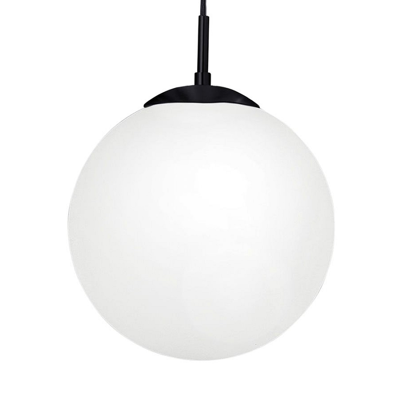 Rondo 200mm Pendant Light with Opal Glass