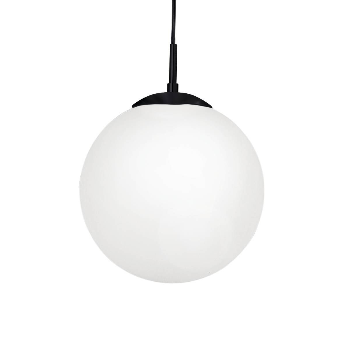 Rondo 200mm Pendant Light with Opal Glass