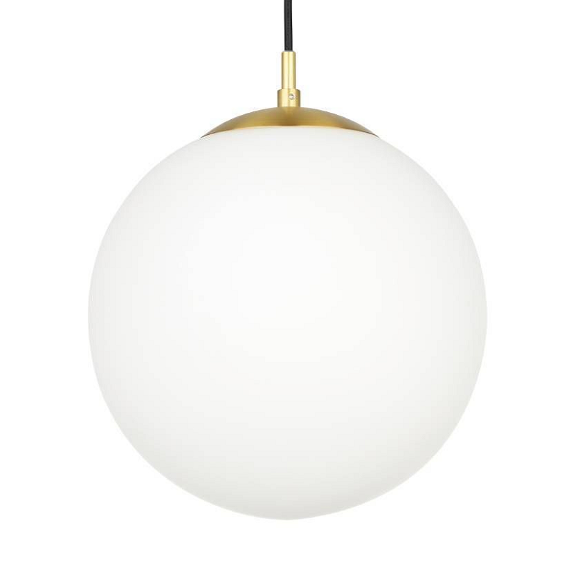 Rondo 200mm Pendant Light with Opal Glass
