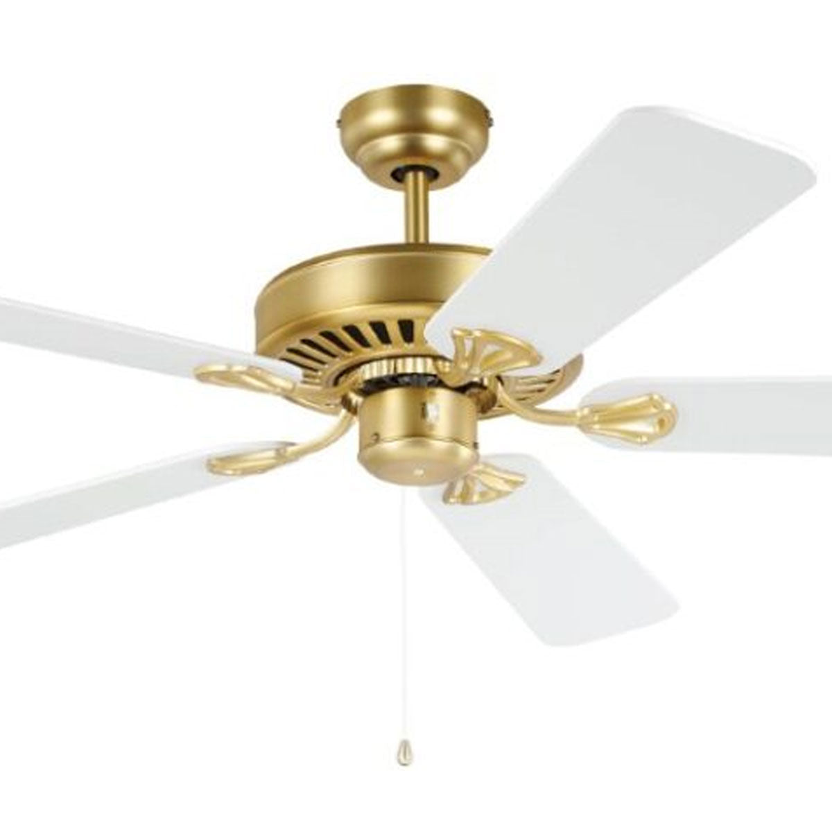 Waikiki 52" AC Timber Ceiling Fan with Pull Cord