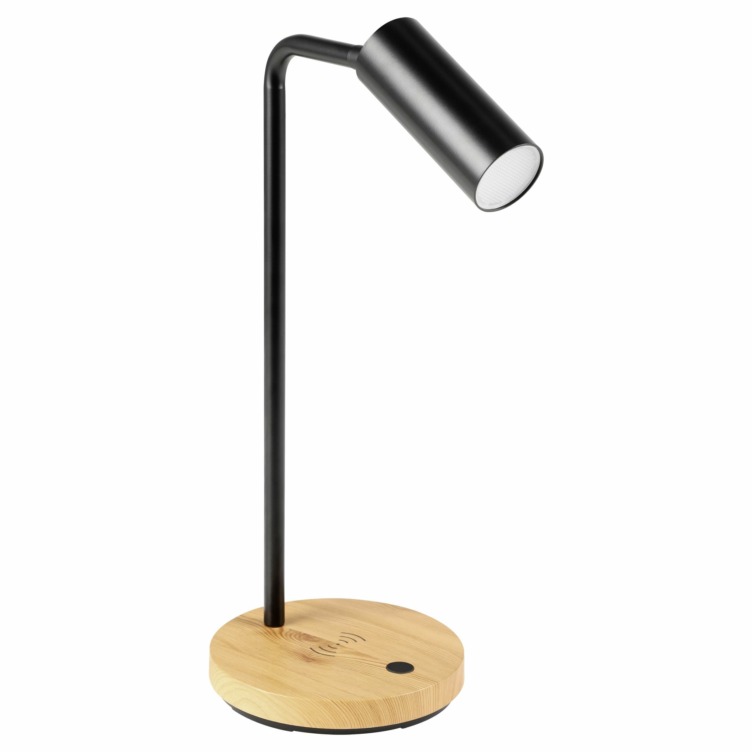 Connor 5W LED Tri-Colour Desk Lamp with Wireless Charging