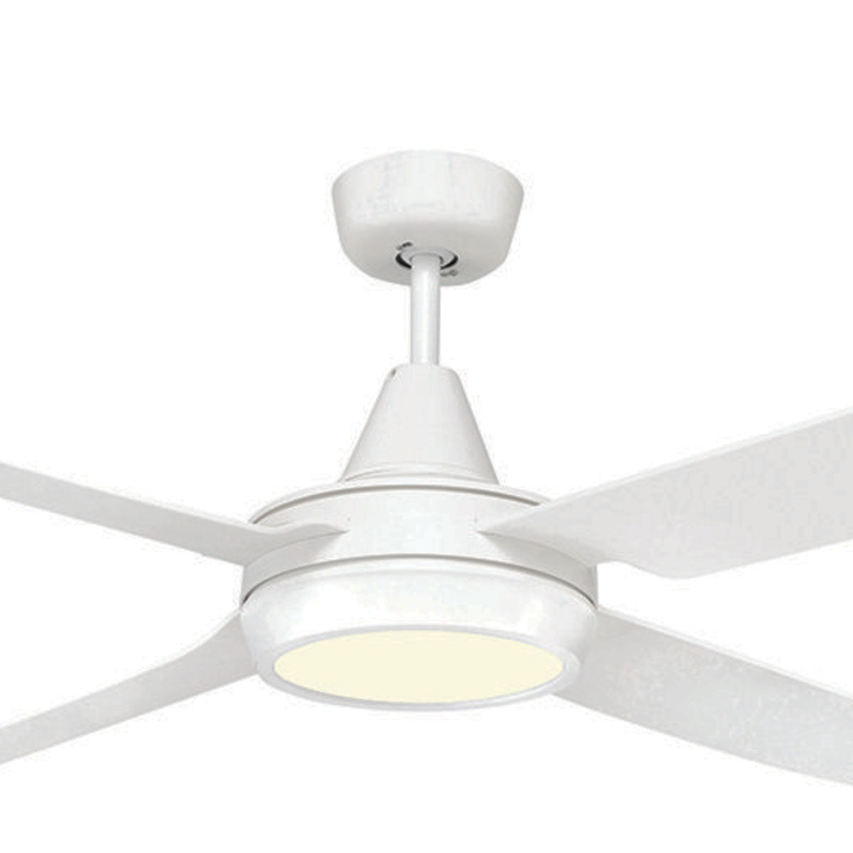 Cruze 52" Ezy-Fit 4 Blade AC Ceiling Fan with LED Light