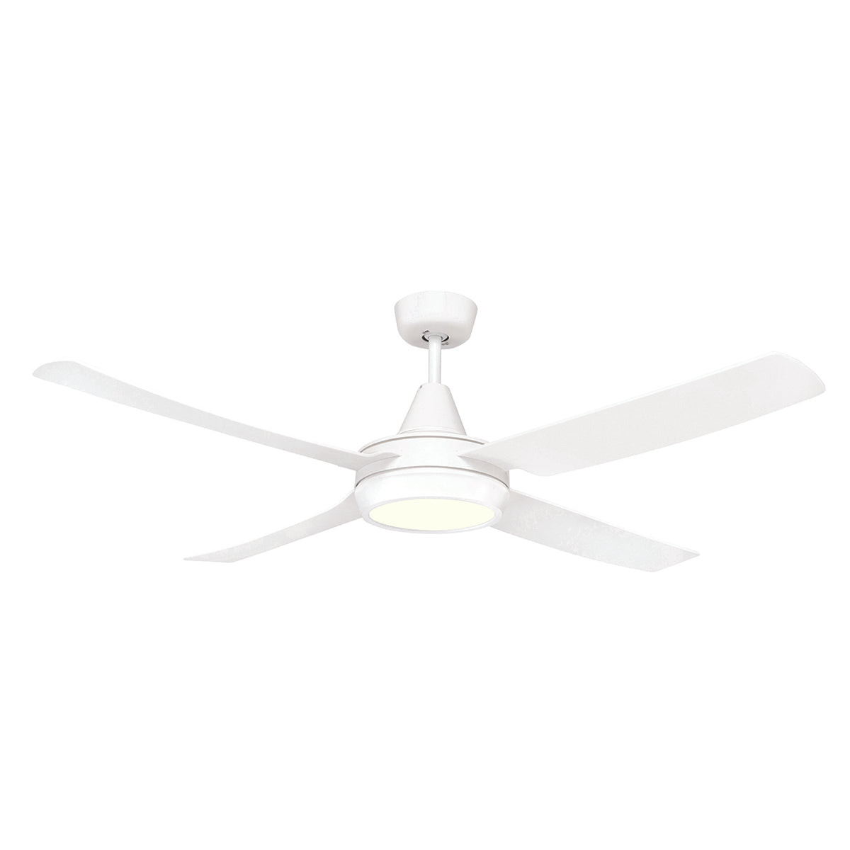 Cruze 52" Ezy-Fit 4 Blade AC Ceiling Fan with LED Light