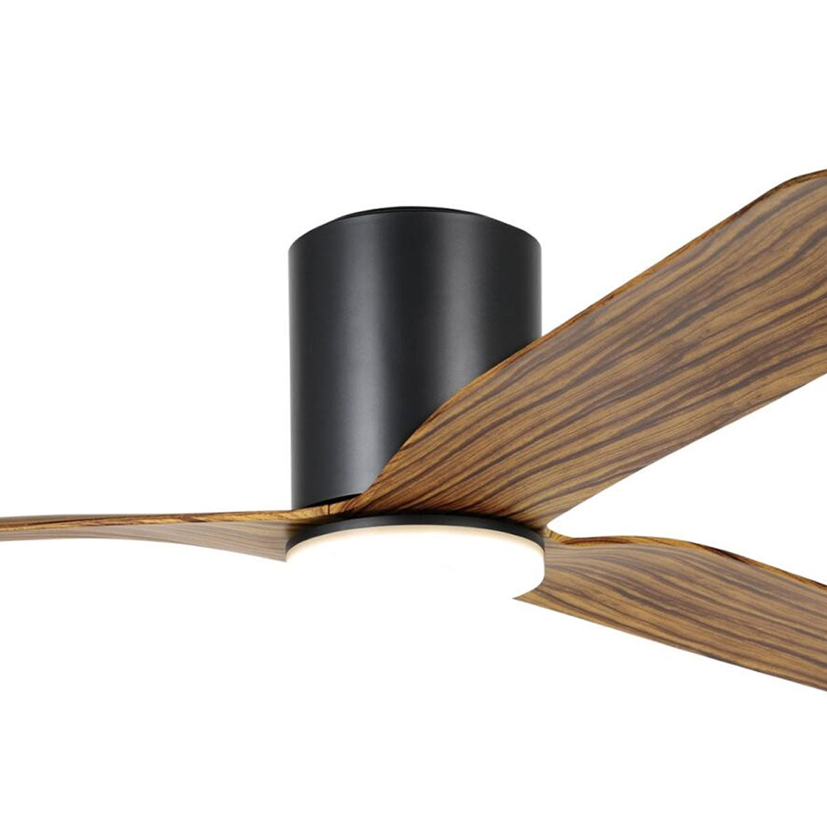 Iluka Low Profile Ceiling Fan with LED Light & Remote