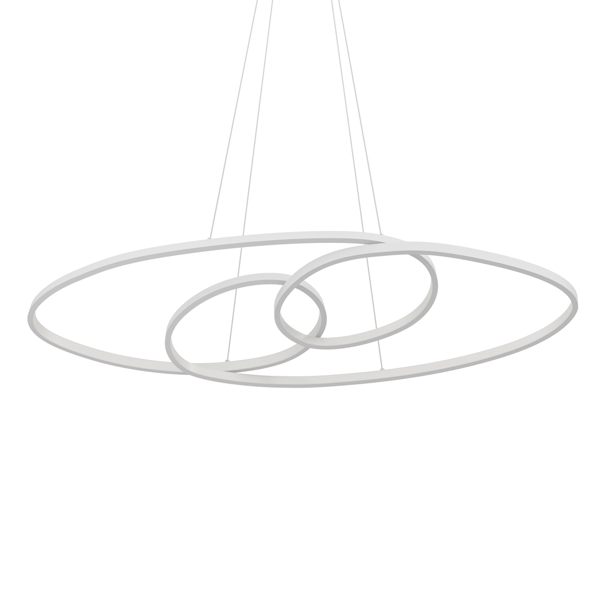 Gianella Swirl-Ring Halo LED Pendant Light