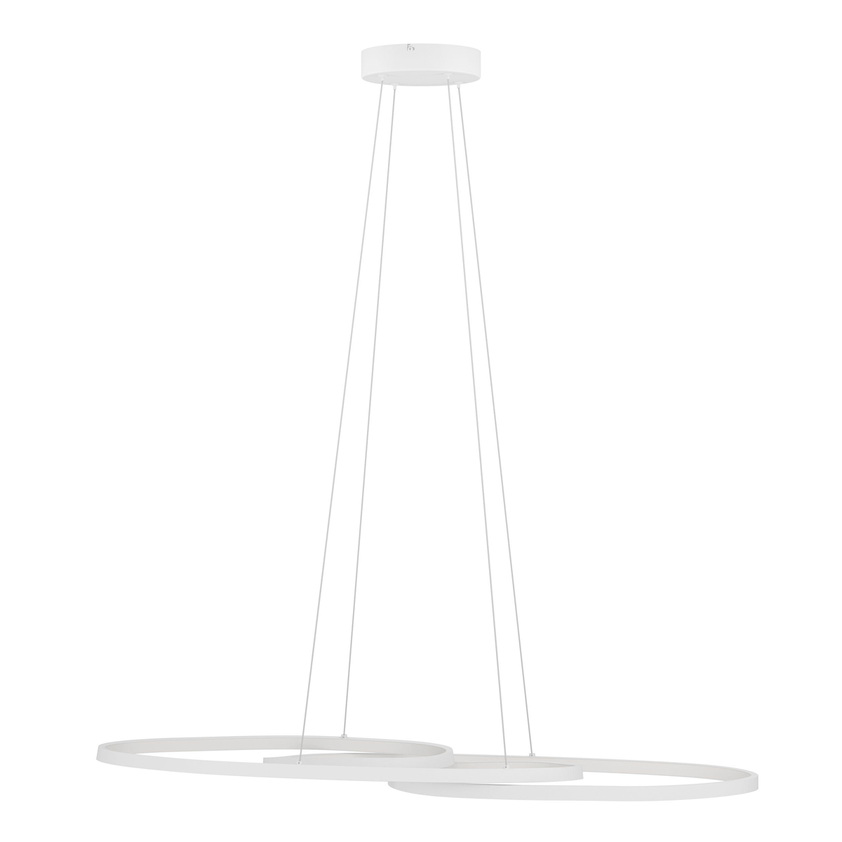 Gianella Swirl-Ring Halo LED Pendant Light