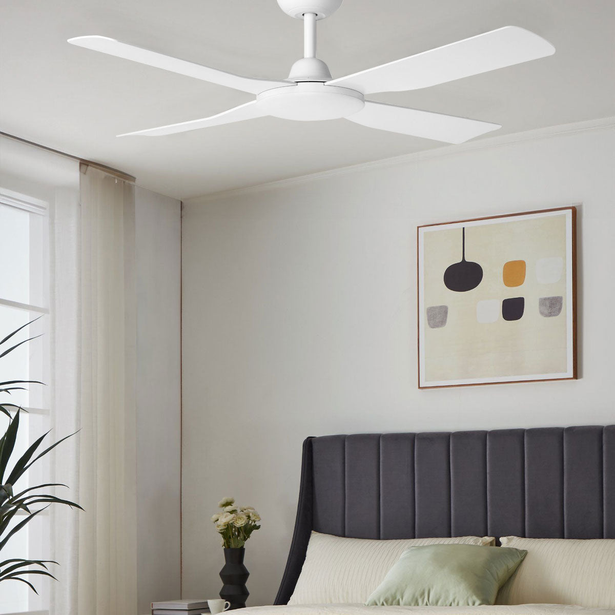 Aloha Smart DC Ceiling Fan with Wall Control